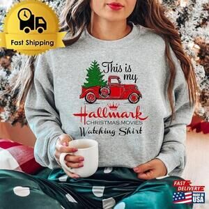 This Is My Movie Watching Sweatshirts Hallmark Christmas Movies Sweatshirt